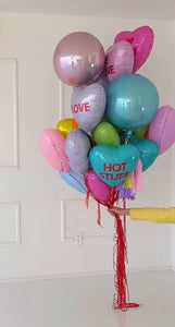 Candy heart maxi bunch