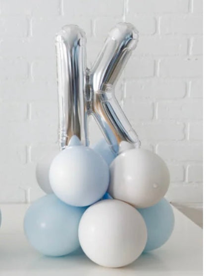 Tabletop - Foil letter on balloon base