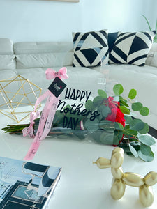 Roses in a Custom Bag