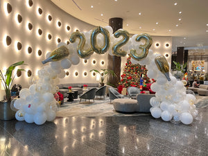 New Year Champagne Arch
