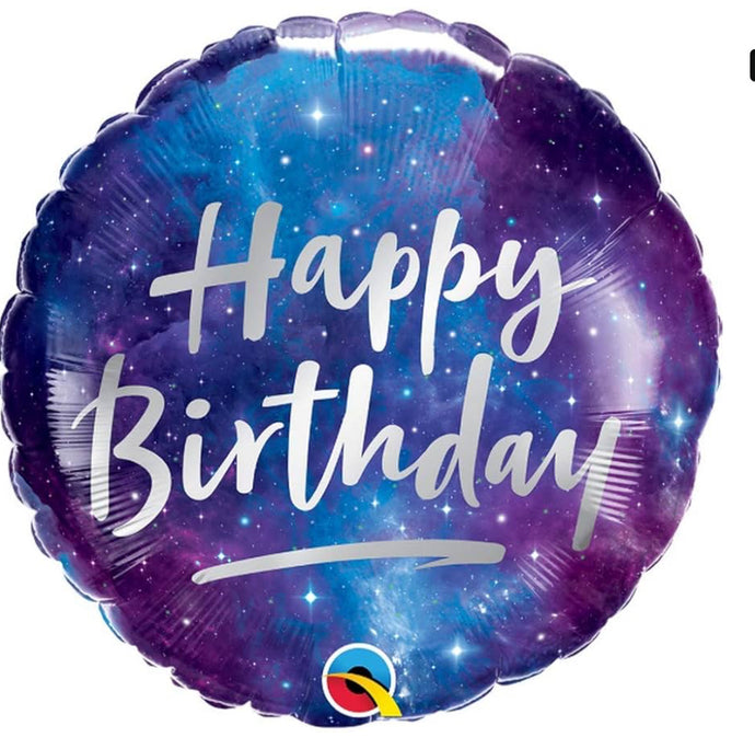 Happy birthday 18” balloon
