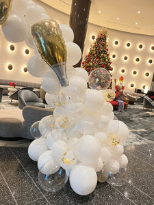 New Year Champagne Arch