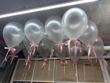Load image into Gallery viewer, Ceiling balloons with satin bow (Approx. 14 balloons per bundle)