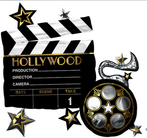 30" Hollywood/Movies Foil Balloon