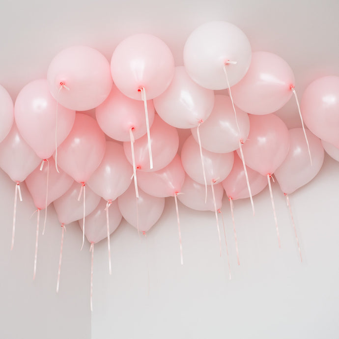 Free Float Balloons  PLAIN COLORS (Approx. 14 plain balloons per bundle)