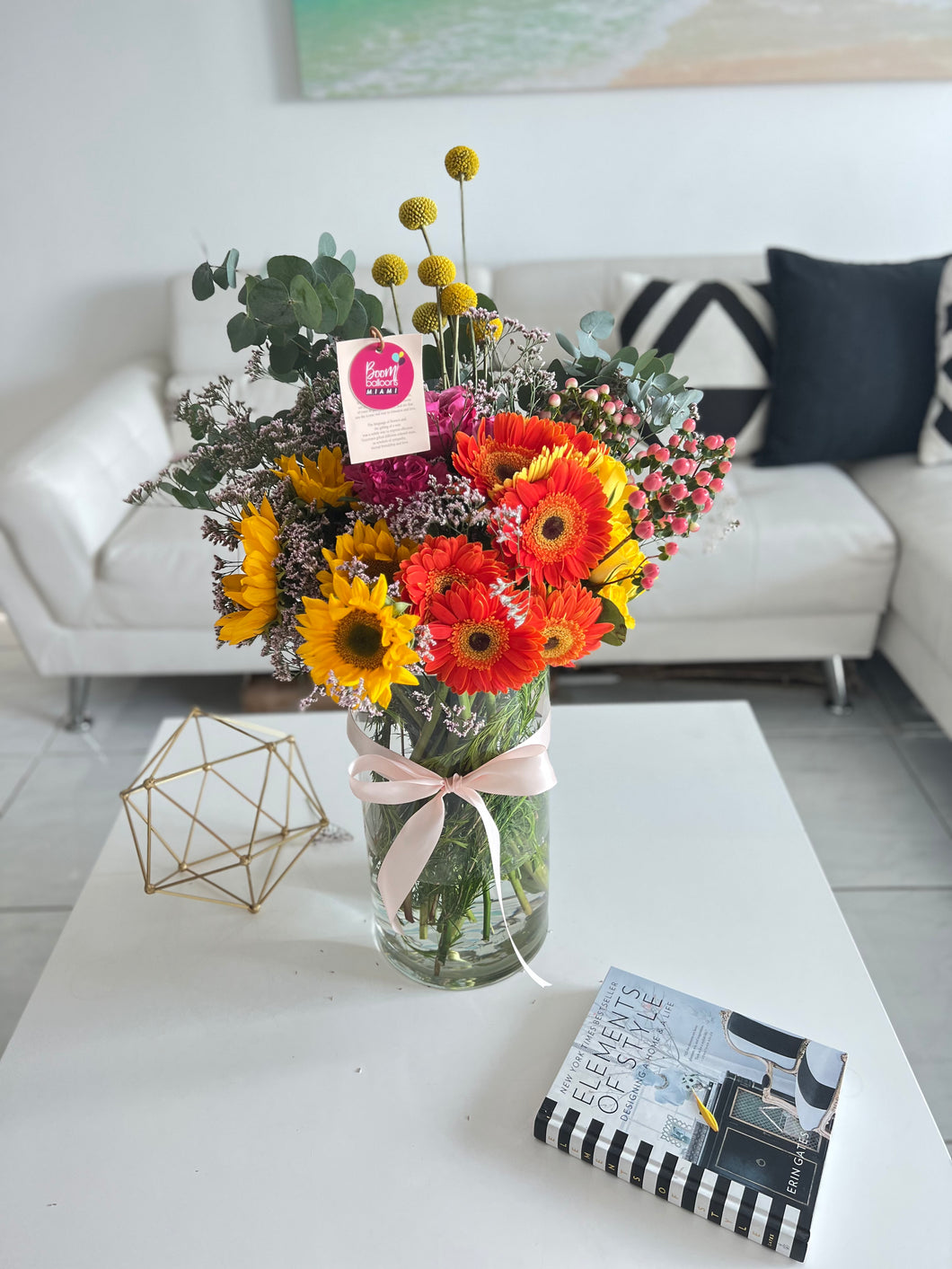 Fresh Flowers in a Vase