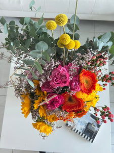 Fresh Flowers in a Vase
