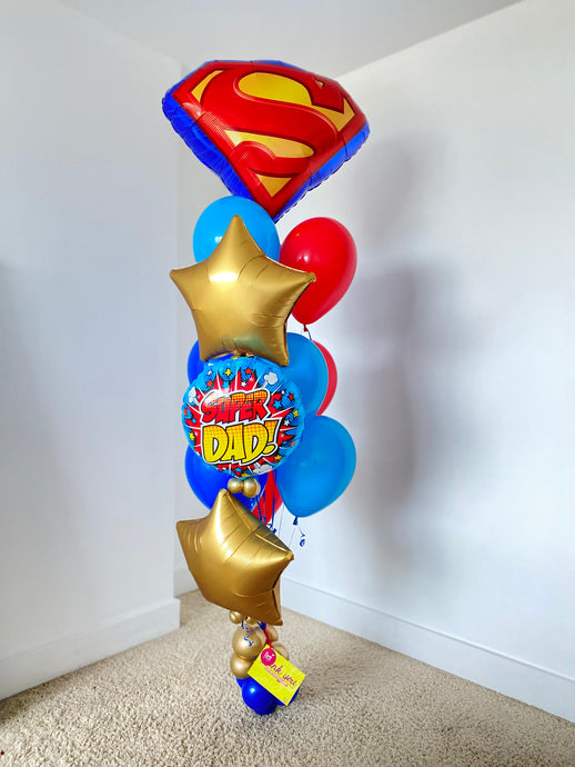 Superman Birthday Bouquet