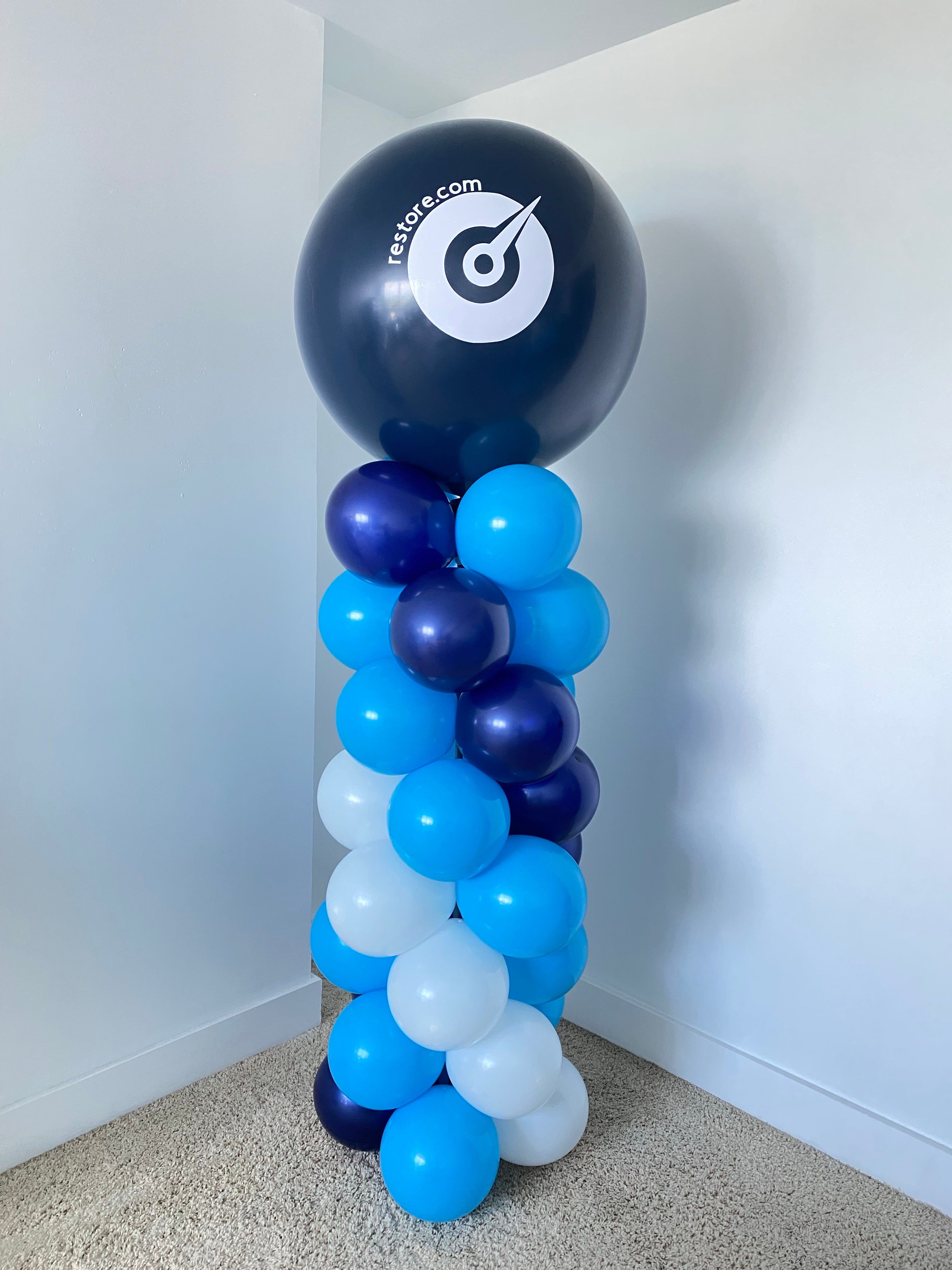 Balloon Column with 30'' topper – Boom Balloons