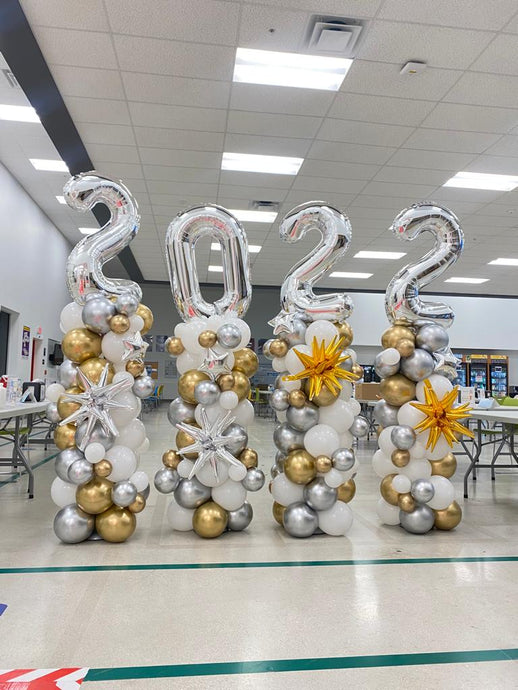 New Year Balloon Set