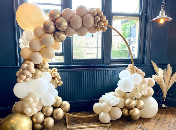 Metal Arch w/ latex balloons