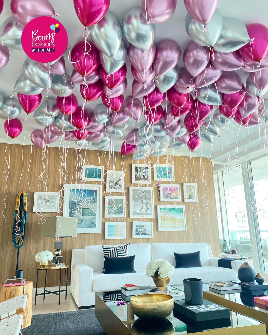 Free Float Balloons CHROME COLORS (Approx. 14 balloons per bundle)