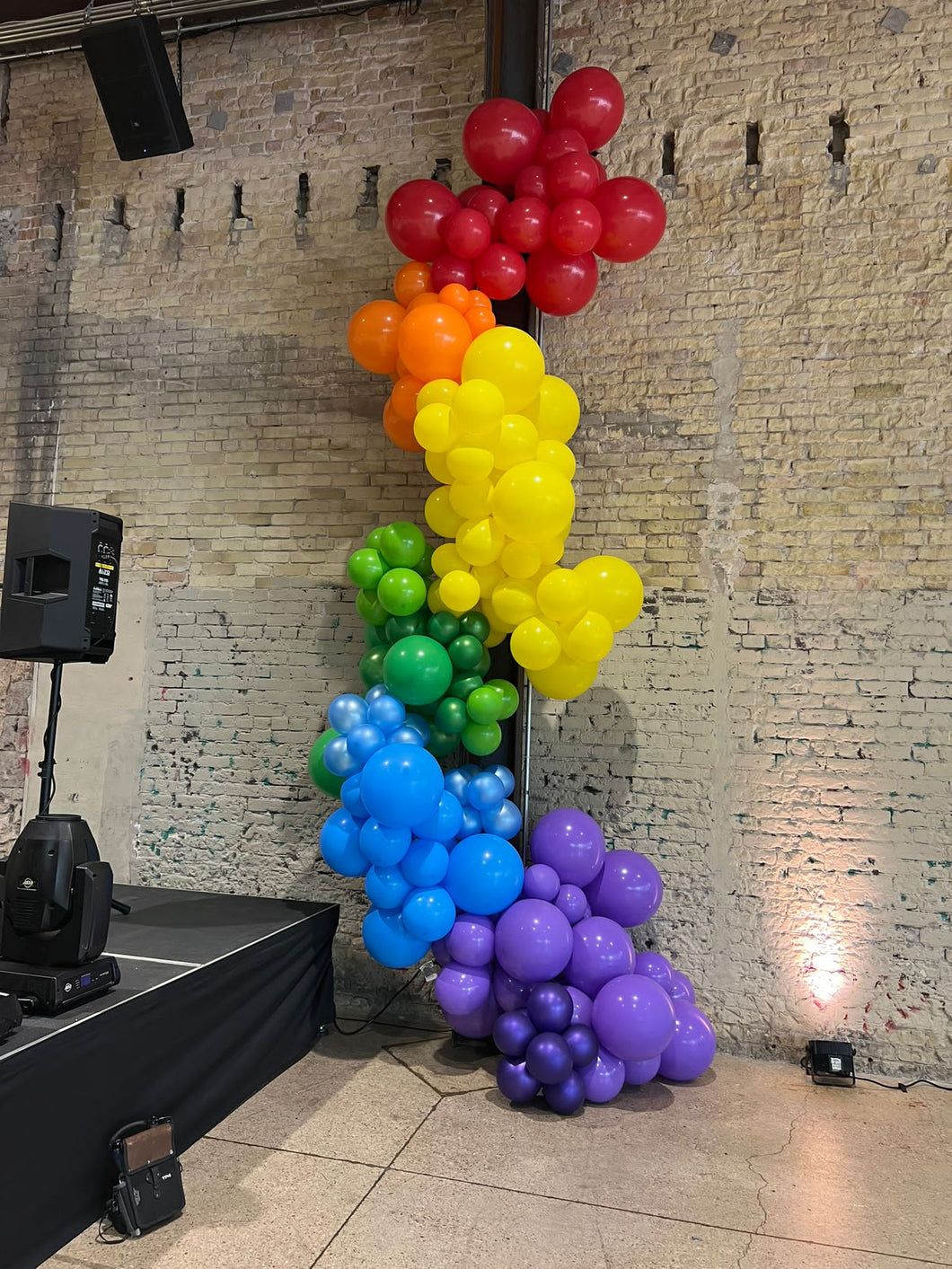 Organic Garland -  Plain Balloons
