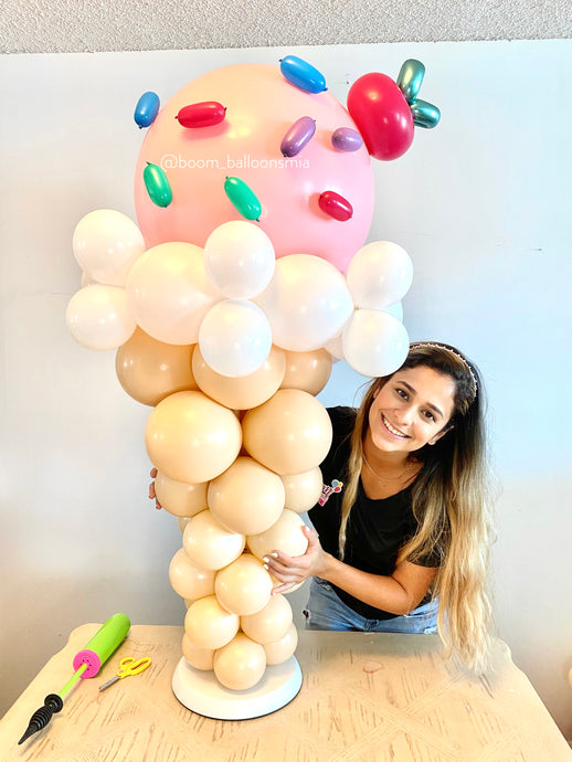 Ice cream column